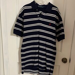Polo by Ralph Lauren Navy Striped Men's Shirt